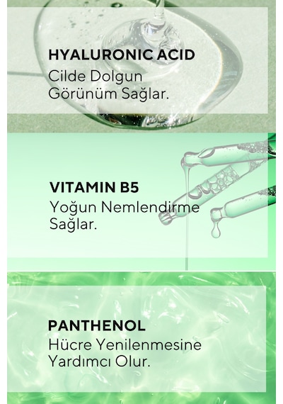 The Ceel Yoğun Nemlendirici Serum Hyaluronic Acid, Sodium PCA & Panthenol (B5) 30 ml