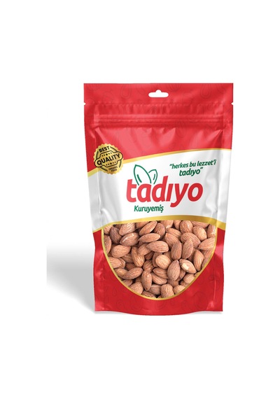 Tadıyo Kuruyemiş Badem İçi Tuzlu Kavrulmuş İthal 500 Gr 500 G