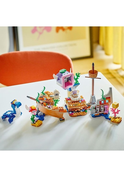 LEGO® Super Mario™ Dorrie'nin Batık Gemi Macerası Ek Macera Seti 71432 7+ Yaratıcı Oyuncak Yapım Seti - 500 Parça
