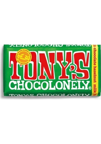 Tony's Chocolonely Fındıklı Sütlü Çikolata 180 G