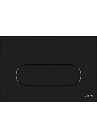 VitrA Root Round 740-2250 Kumanda Paneli, Parlak Siyah Siyah