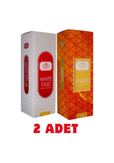 Amber Ve Beyaz Oud & White Oud Oda Ve Kumaş Spreyi Seccade Spreyi Oda Kokusu Koku 400 Ml.