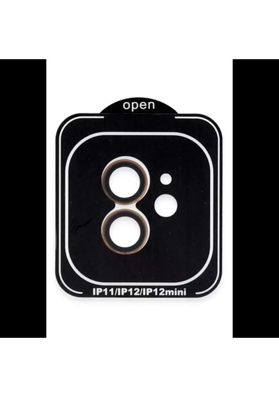 İphone 11 Pvd Metal Kamera Lens - Turuncu Diğer
