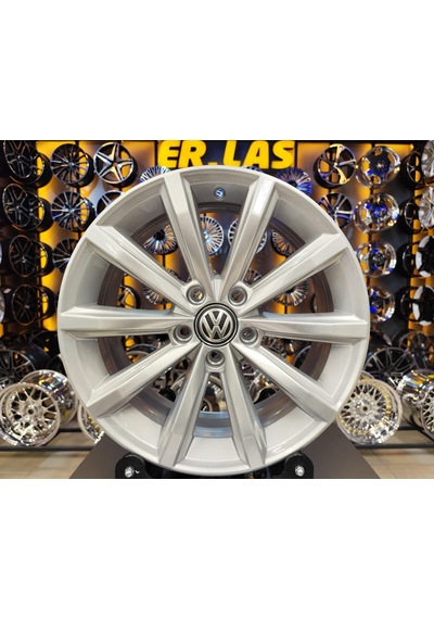 4 Adet Volkswagen  7 17 5 112 Et40 57.1 Sılver Jant Revize Edilmiş  Takım