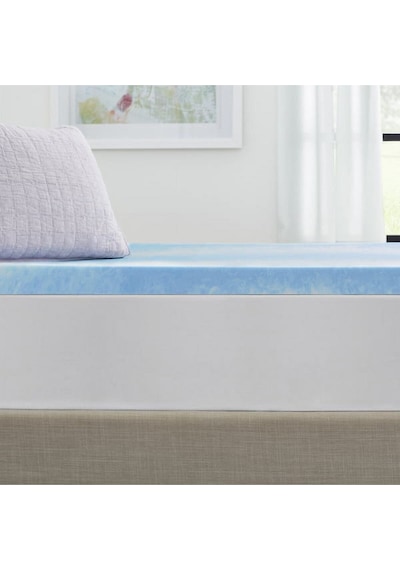 Ecotopper - 4 Cm Marble Mermer Desenli Hr Destek Sünger Yatak Pedi
