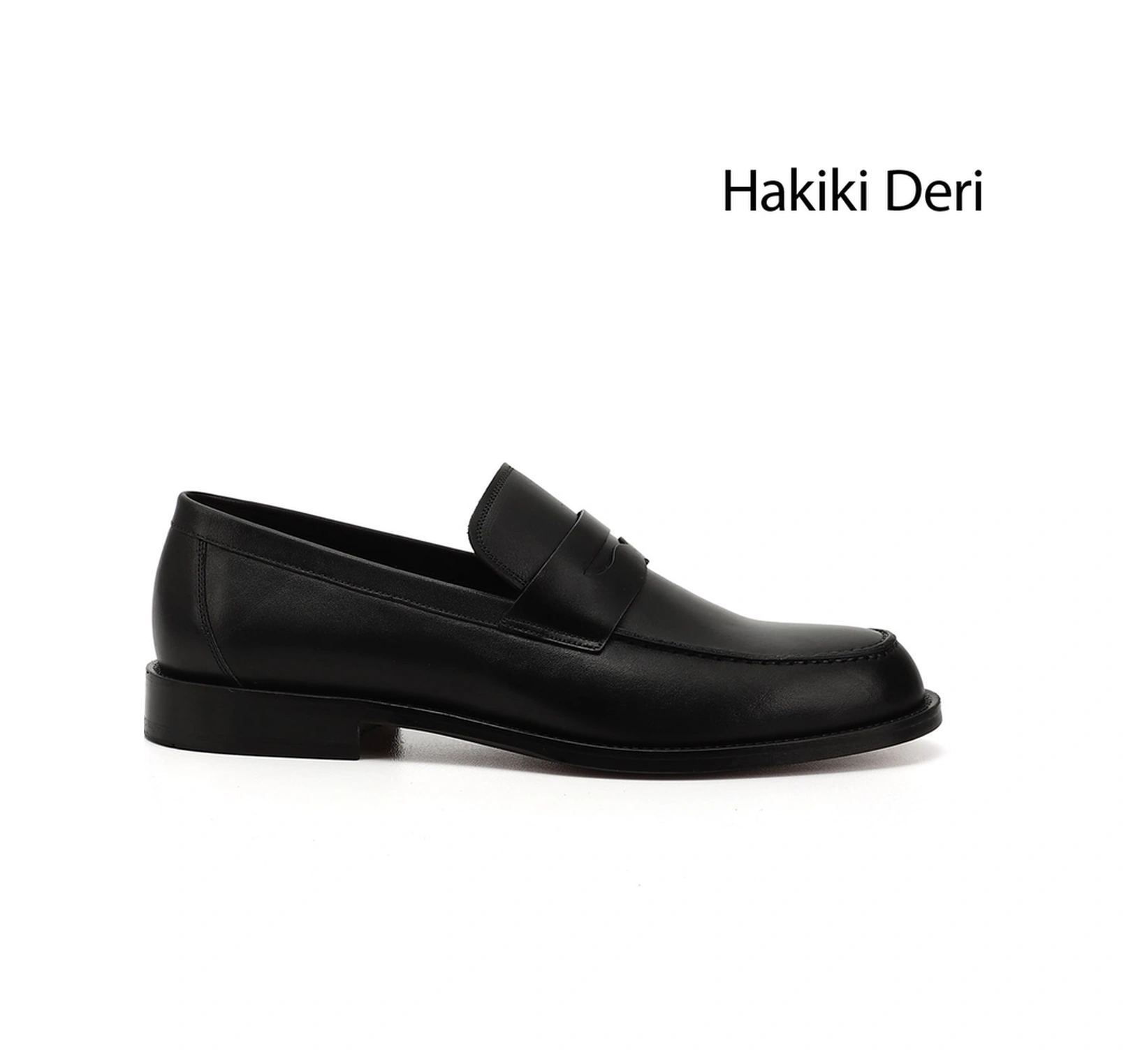 Gönderi(R) Gönderi R Erkek Siyah Kösele Taban Hakiki Deri Loafer Ayakkabı Ddma84527711 Siyah