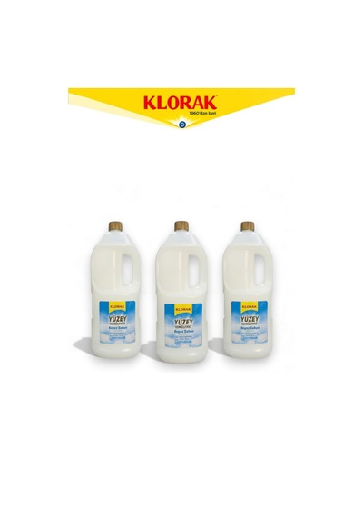 Klorak Beyaz Sabun Yüzey Temizleyici 1970 Ml 3 Adet 3'lü Set