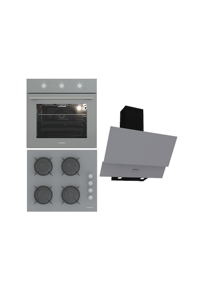 Termikel BO O6435C A + BH P6144C A + CH C6532C BA Antrasit Ankastre Set