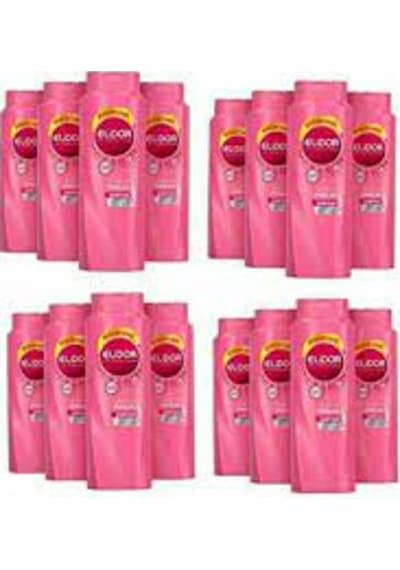 Elidor Güçlü Parlak Saçlar Pembe Şampuan 16 x 650 ML