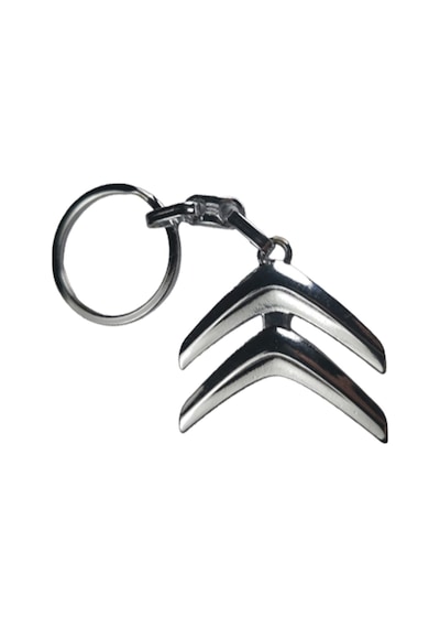 Citroen Uyumlu Logolu Metal Anahtarlık