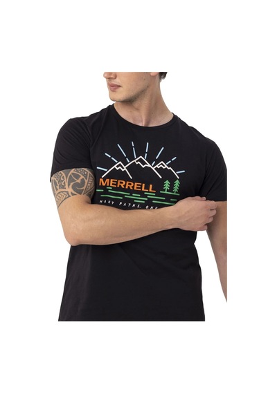 Merrell Tobi M Erkek T-shirt-siyah