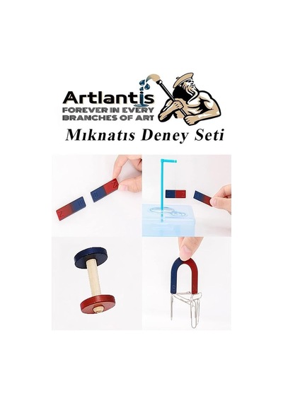 Artlantis Mıknatıs Seti 20 Parça 1 Paket Deney Malzemesi Okul Projeleri İçin Manyetik U I Araba Halka Mıknatıs De Genel