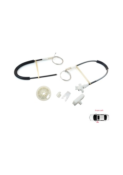 Ön Sol Kapı Cam Kriko Tamir Takımı 77008343 Renault Megane 1 İçin