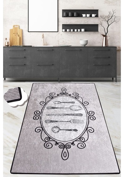 Groin Djt 150X230 Cm Mutfak Halısı Yıkanabilir Kaymaz