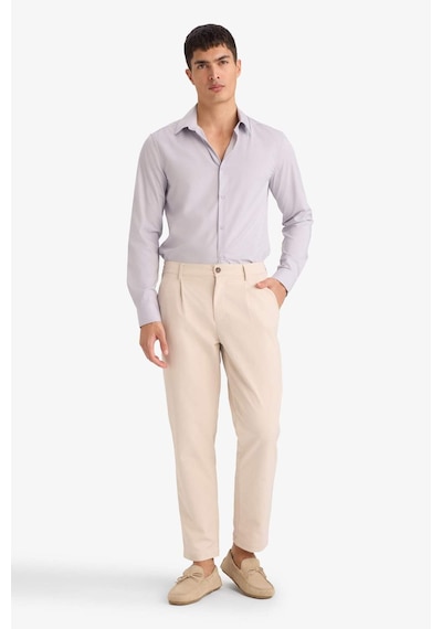Defacto Relax Fıt Pantolon F8629ax26sper37 Ekru-er37