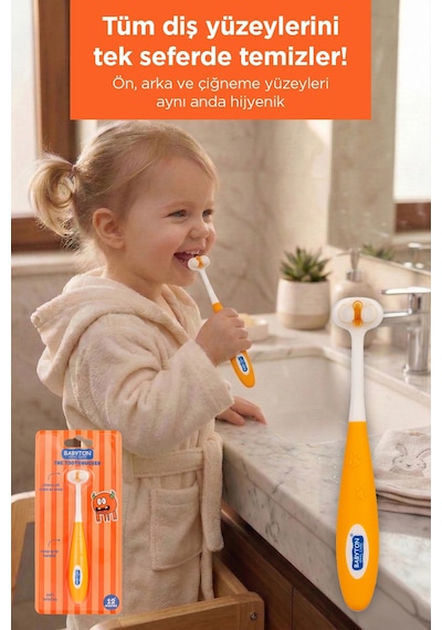 Toothhugger 3 Boyutlu Hassas Çocuk Diş Fırçası Lupy