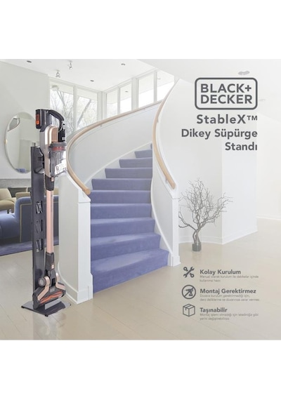 Black+decker Stable X Dikey Süpürge Standı