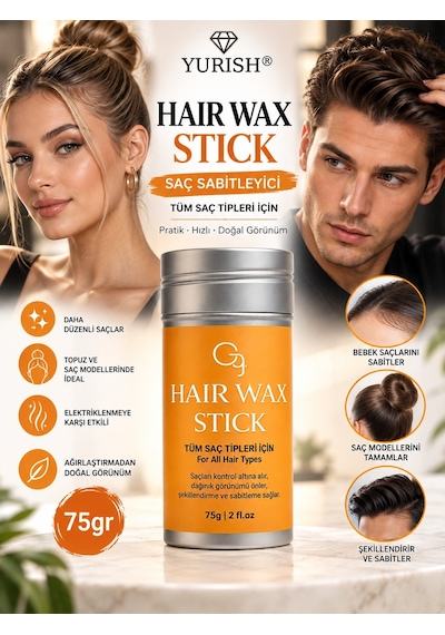 Ikt Hair Saç Sabitleyici Stick Wax 75 G