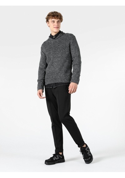 Colin's Regular Fit Sal Yaka Erkek Kazak CL1056034_Q1.V1_LGM