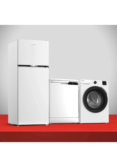 Arçelik 570477 MB - A 600 B - 8100 MX Beyaz İdeal Çeyiz Paketi