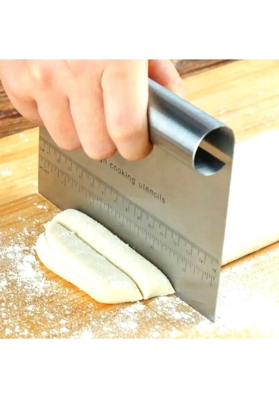 Çelik Spatula Hamur Kazıyıcı Pasta Sıvama Aparatı 15 Cm Sıvama Aparatı Çelik Metalik Diğer