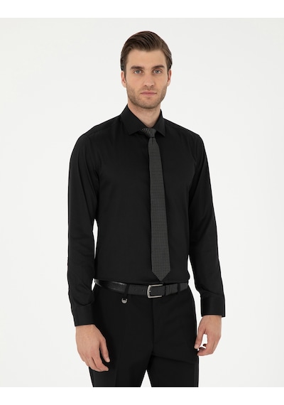 Pierre Cardin Erkek Siyah Gömlek Basic 50292526-vr046 Siyah Pierre Cardin Erkek Siyah Gömlek Basic 50292526-vr046 Siyah