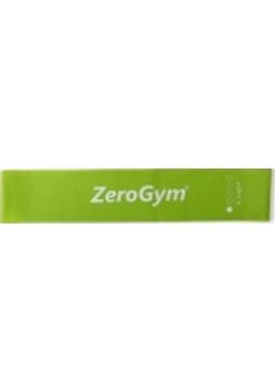 Zerogym Lbt01 Loop Bant Tpe 25,5cm X 5cm 0,35mm Çok Hafif Yeşil Yeşil