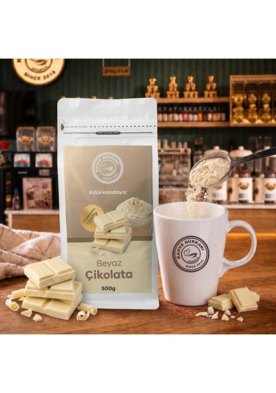 Beyaz Çikolata Tozu 500gr Hazır