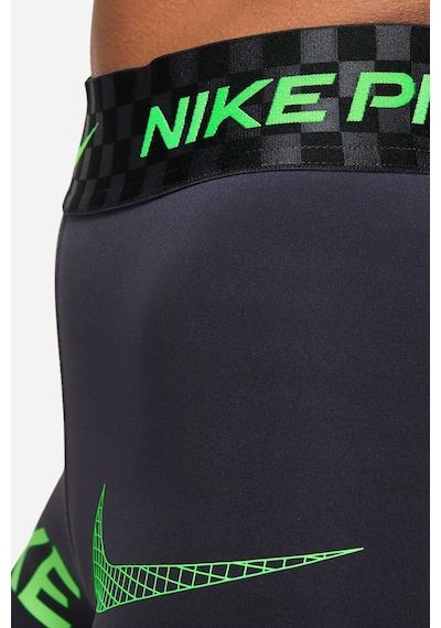 Nike Dri Fit Training Pro Graphic 3" Womens Shorts Kadın Tayt Şort Antrasit Antrasit