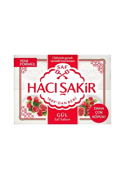 Hacı Şakir Banyo Sabunu 4 150 G Gül 7'li Avantaj Paketi Mıchu