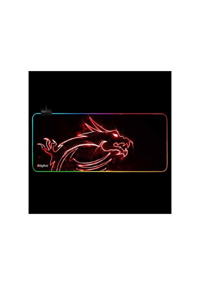 Digipod Rgb Gaming Oyuncu Mousepad 70x30 Xl Kaymaz Taban Mouse Pad 4mm Kalınlık