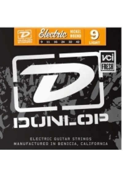 Jim Dunlop Den0942 Nickel Light Elektro Gitar Teli 9-42 Jim Dunlop Den0942 Nickel Light Elektro Gitar Teli 9-42