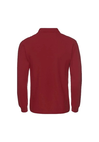 Mood Agenda Kız Çocuk Uzun Kol Polo Yaka Okul T-shirt Bordo