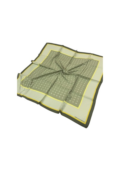 Benetton Desenli Siena Eşarp - 1001 - Çağla Yeşili
