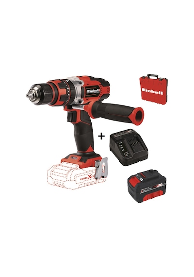 Einhell TE-CD 18/48 Li-i Darbeli Matkap + 4.0 Ah Starter Kit + Çanta