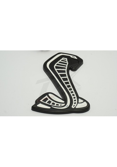 Ford Mustang Shelby Kobra Yeni Nesil Bagaj 3M 3D Krom Metal Logo