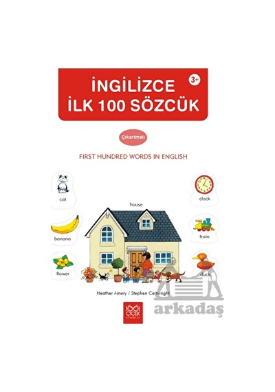 İngilizce İlk Yüz Sözcük Çıkartma Kitabı - Bıso-817938