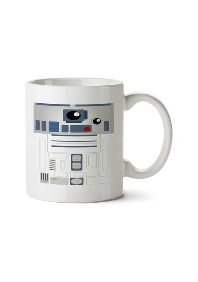 R2d2 Star Wars İki Tarafı Baskılı Kupa Bardak Çok Renkli