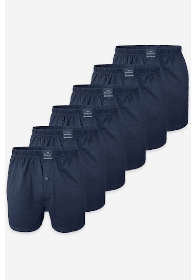 Malabadi Erkek Füme 6'lı Premium Collection Geniş Kalıp Modal Büyük Beden Boxer 6m254