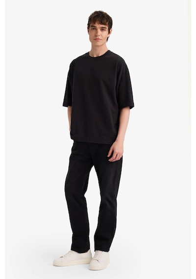 Defacto Nefes Alabilen Loose Fit Tişört F8674ax26spbk81 Siyah-bk81