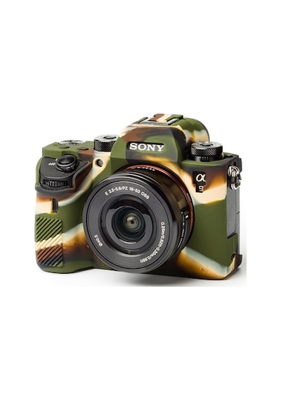 Easycover Sony A7/A7 R3/A9 Silikon Kılıf Ecsa9C (Kamuflaj)