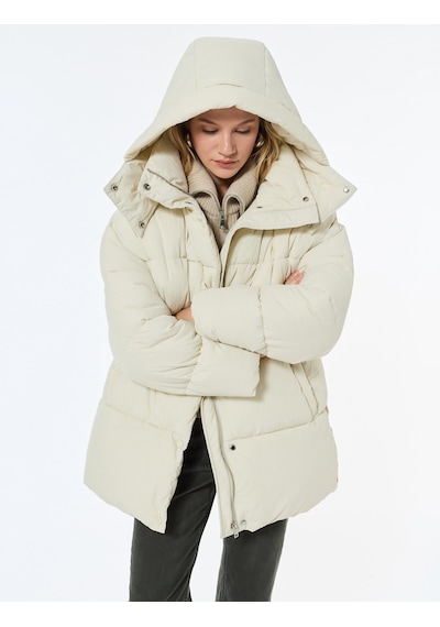 Koton Fermuarlı Cepli Çıkarılabilir Kapüşonlu Uzun Kollu Su İtici Oversize Şişme Mont Ekru 6wak00156ew Ekru Koton Fermuarlı Cepli Çıkarılabilir Kapüşonlu Uzun Kollu Su İtici Oversize Şişme Mont Ekru 6wak00156ew Ekru