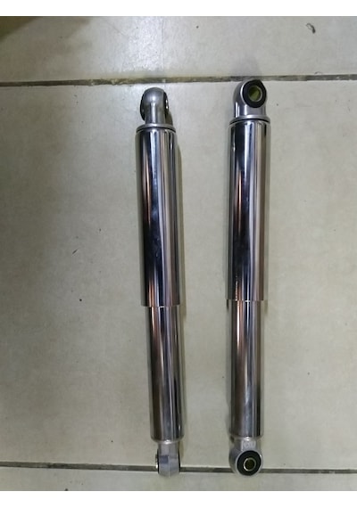 Tüm Motosiklet Modellerine Uygun Amortisör Takım 26 Mm Nikel