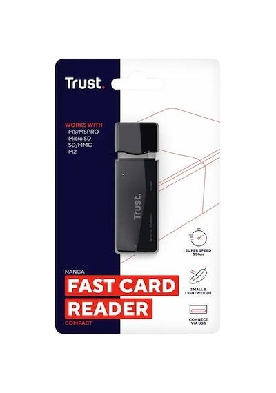 Trust 21935 Nanga Usb 3.1 Kart Okuyucu 8713439219357