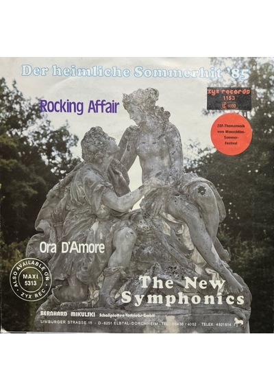 The New Symphonics Rokking Affair 45lik Plak