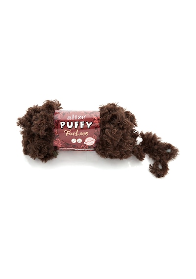 Puffy Furlove El Örgü İpi 493 Kahverengi