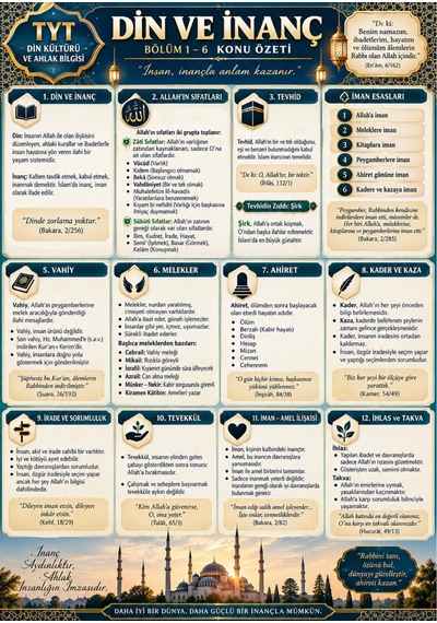 Tyt Din Kültürü Ve Ahlak Bilgisi Pdf Eğitim Seti