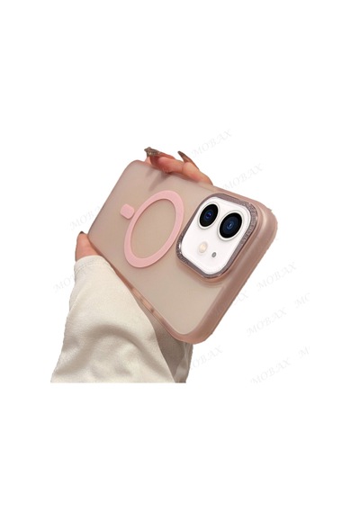 Apple Uyumlu iPhone 11 Kılıf Mat Kadifemsi Special Edition Pc Magsafe Kapak