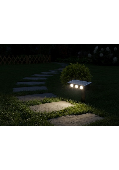 Kendal Kba785 Solar Led Duvar Lambası - Beyaz - Doğal Beyaz - Günışığı