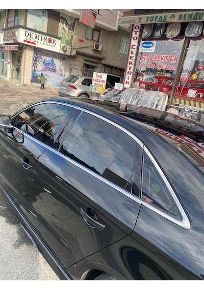Audi A3 Krom Cam Çerçevesi Sedan 2013-2019   10Prç